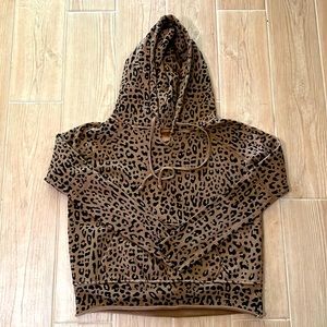 Nili Lotan Women’s Janie Leopard Print Hoodie